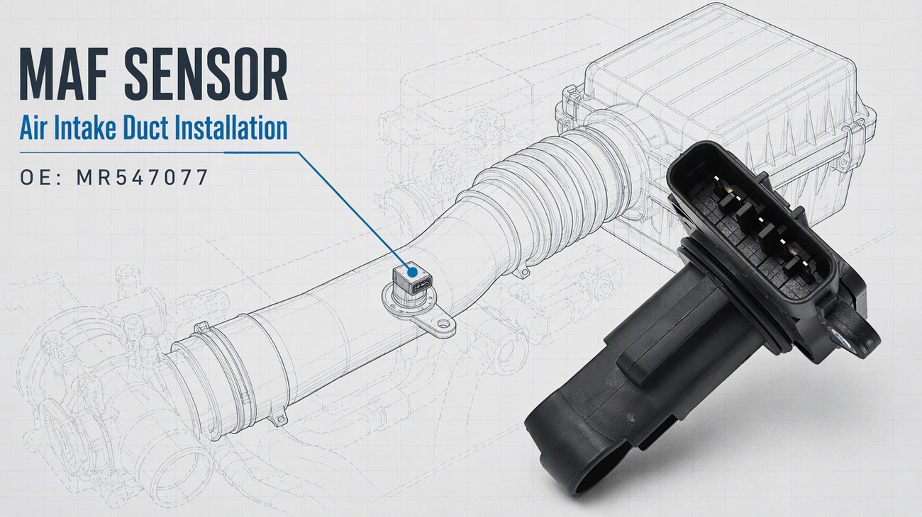 maf sensor installation MR547077